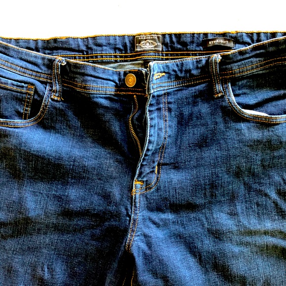 Like new straight leg indigo jeans from GH Bass. - Picture 2 of 5